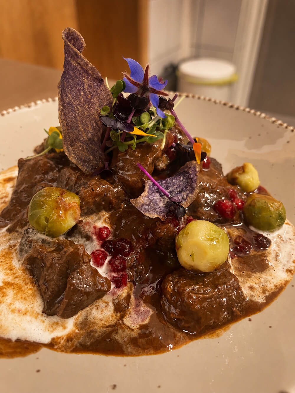 Klassisches Gulasch Rindfleisch